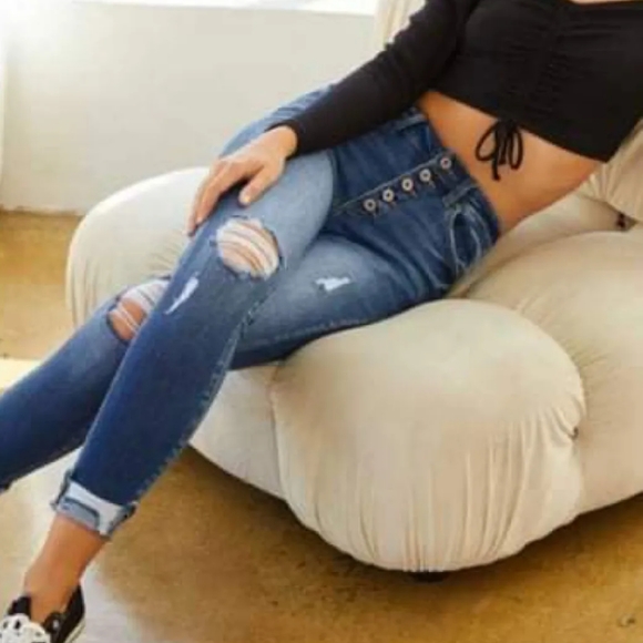 Kancan high rise ankle skinny - Picture 2 of 10